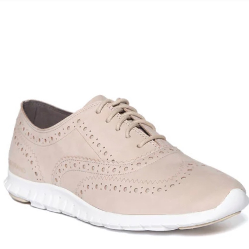 COLE HAAN zerogrand suede lace up oxfords sz 9